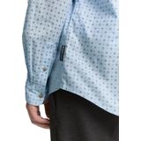 Light Blue - Overhemd - Minimal Design - Button-Downkraag - Gestreept Patroon