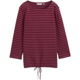 Tom Tailor - Damesshirt - Gestreept - Katoenmix - Relaxed Fit