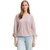 Tom Tailor - Structured Stripe - T-shirt - Losvallend - Lange Mouwen