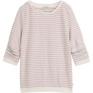 Tom Tailor - 1039980 - Gestreept Sweatshirt - Jacquard