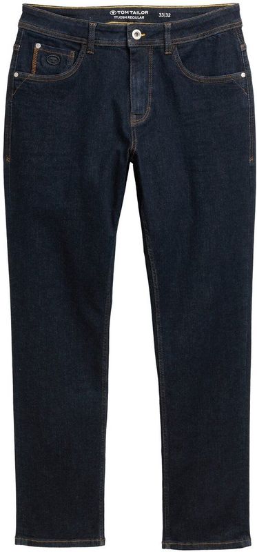 Tom Tailor Heren Jeans Broeken TTJOSH REGULAR regular/straight Fit Blauw 38W / 30L Volwassenen