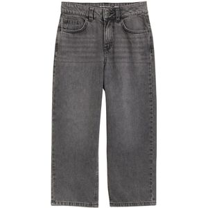 Used Mid Stone Grey - Baggy Jeans - Denim