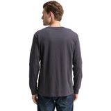 TOM TAILOR - Trui - Donkergrijs - Knitwear - Normale Pasvorm