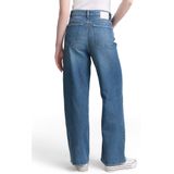 TOM TAILOR DENIM - LINOU - Jeans - Blauw - High Waist - Wide Leg
