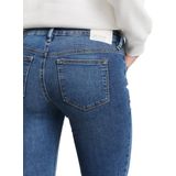 TOM TAILOR DENIM - Jeans - Donkerblauw - Skinny - Mid Waist