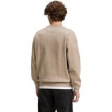TOM TAILOR DENIM - Sweatshirt - Greige/Wit