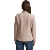 Tom Tailor - Korte Damesblazer - Mêlee - Katoenmix - Regular Fit