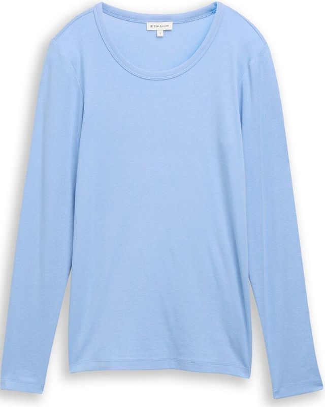 Tom Tailor - Turtleneck - Effen - Regular Fit - Katoen- en Viscosemix