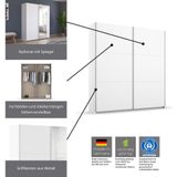 rauch Schwebetürenschrank AURELIO Kleiderschrank Garderobe TOPSELLER OTTO´s CHOICE 3 verschiedene Ausstattungsvarianten Griffe aus Metall MADE IN GERMANY