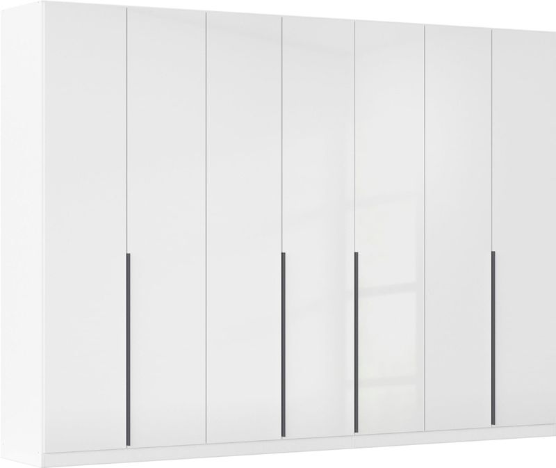 rauch Drehtürenschrank »Kleiderschrank Schrank Garderobe AGORDO mit Dekor- oder Hochglanzfront«, (in zwei Griff-Farben), durchdachte Innenausstattung, in 6 Breiten und 2 Höhen MADE IN GERMANY