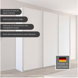 rauch Schwebetürenschrank "Kleiderschrank Schrank OTTO´S CHOICE Garderobe AGORDO", (in zwei Griff-Farben), Top Innenausstattung, in 4 Breiten und 2 Höhen MADE IN GERMANY