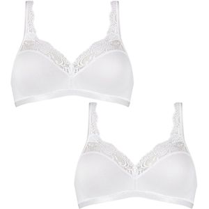sloggi - Bralette Romance - Zwart - Ongevoerd - Zonder Beugel