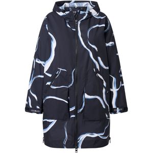 Ulla Popken - Functionele Mantel - Lichtblauw - Regenjas