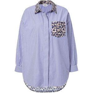 Studio Untold - Blouse - Beige - Oversized - Dierenprint