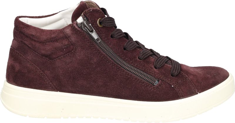 ara - ROM - Sneakers - Rood - Suèdeleer