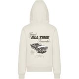 Mister Tee - Hoodie - Beige - Oversized Pasvorm - Met Capuchon