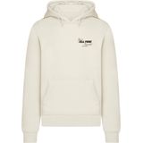 Mister Tee - Hoodie - Beige - Oversized Pasvorm - Met Capuchon