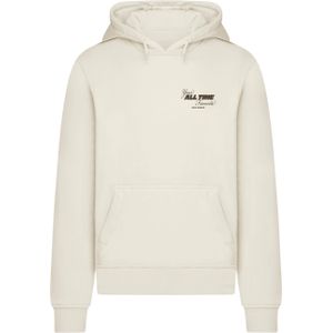 Mister Tee - Hoodie - Beige - Oversized Pasvorm - Met Capuchon