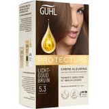 Guhl Beschermende Crème-kleuring No. 5.3 - Lichtgoudbruin - Haarverf