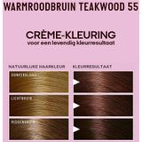 Guhl Intensieve Crèmekleuring 55 Warmroodbruin - Haarverf
