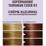 Guhl Intensieve - 63 Kopermahonie Tasmanian Ceder - Crèmekleuring - Haarverf