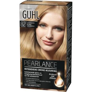 Guhl Pearlance Intensieve Crème-Haarkleuring 82 Lichtgoudblond Goldbirch