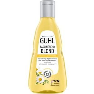 Guhl Fascinerend Blond Shampoo Met Witte Orchidee - Voor Natuurlijk, Gekleurd of Gehighlight Blond Haar - 250 Milliliter