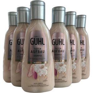 GUHL Diepe Opbouw Shampoo Volumeverpakking 6x 250 ml