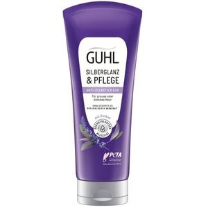 Guhl Zilverglans & verzorgende kuur – inhoud: 200 ml – haartype: grijs, blond – anti-vergeling