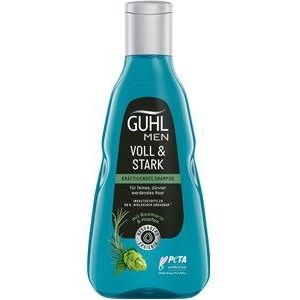 Guhl Men full & Stark shampoo - Inhoud: 250 ml - Haartype: dun, fijn, normaal, blauw