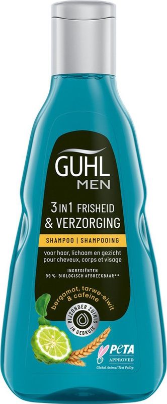 Guhl Man 3-in-1 freshness & care shampoo 250ml