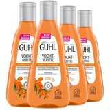4x Guhl Vochtherstel shampoo 250Ml