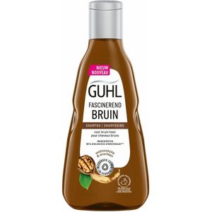 Guhl Shampoo Fascinerend Bruin - 4 x 250 ml - Voordeelverpakking