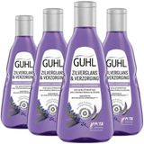 Guhl Zilverglans & Verzorging Shampoo - 4 x 250 ml - Voordeelverpakking