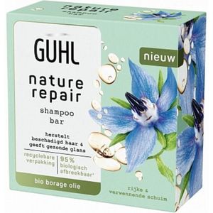 6x Guhl Nature Repair Shampoo Bar 75 gr