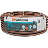 Gardena Comfort FLEX slang 19 mm (3/4 inch) 50 m: flexibele tuinslang met Power Grip profiel, vormvaste spiraalweving, 25 bar barstdruk, zonder Gardena System onderdelen, verpakt (18055-20)