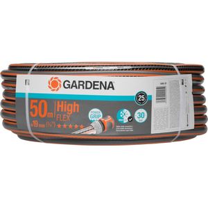 Gardena Comfort HighFLEX slang 19 mm (3/4 inch) 50 m: Tuinslang met Power Grip profiel, 30 bar barstdruk, vormvast, uv-bestendig, verpakt (18085-20)