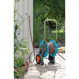 Gardena Comfort FLEX aansluitslang 13 mm (1/2"") 1,5 m: Slangadapter voor het aansluiten van slangenwagen, hoogwaardige slang met snelkoppelingen en kraanstuk, 25 bar barstdruk, 18040-20, 20 x 20 x 30 cm