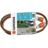 Gardena Comfort FLEX aansluitslang 13 mm (1/2"") 1,5 m: Slangadapter voor het aansluiten van slangenwagen, hoogwaardige slang met snelkoppelingen en kraanstuk, 25 bar barstdruk, 18040-20, 20 x 20 x 30 cm