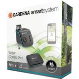 GARDENA - Smart Water Control set Besproeiingscomputer - 1min tot 10u - 6 Besproeiingen Per Dag