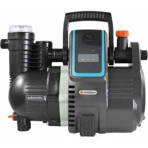 GARDENA smart Pressure Pump: waterautomaat bestuurbaar via app/tablet, toevoercapaciteit 5000 l/u, onderhoudsvrij, geïntegreerd voorfilter, max. aanzuighoogte 8 m, droogloopzekering (19080-20).