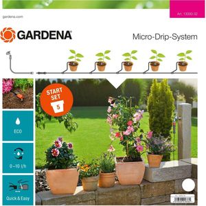 GARDENA 13000-20 Micro-Drip System Startset Bloempot S 13 Mm (1/2) Slanglengte: 10 M