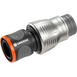 GARDENA Premium slangaansluiting 19 mm (3/4""): Adapter voor waterkraan, hoge slangklemkracht, vorstbestendig, greepuitsparingen, verpakt (18256-20)