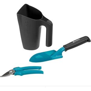 Startkit handgereedschap + kan in fruitkist