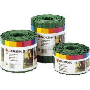 GARDENA - Graskantafzetting - Kunststof - 9cm Hoog - 9m Lang