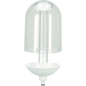 GARDENA ClickUp! Vogelfutterspender weiß, klar