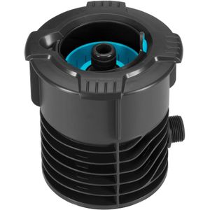 Gardena aansluitdoos voor sprinklersysteem met 3/4 duim buitendraad: Uitgangspunt voor de watertoevoer naar de sprinkler, verwijderbare vervuilingszeef, incl. Profi-systeem kraankoppeling (08262-20)
