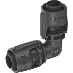 Gardena - L-stuk 13 mm - Tuinaccessoire - Kunststof - Voor Micro-Drip-System