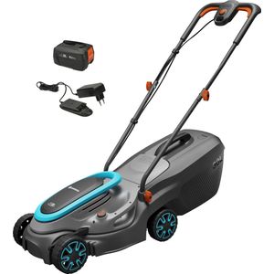 GARDENA PowerMax 32/18V P4A Ready-to-Use Set Akku-Rasenmäher 18,0 V für bis zu 200,0 m², mit 1 Akku