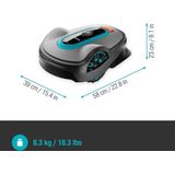 GARDENA smart SILENO life 1250 Robotmaaier - voor gazons tot ca. 1250 m²
